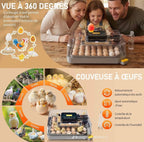 couveuse automatique 48 oeufs Pro